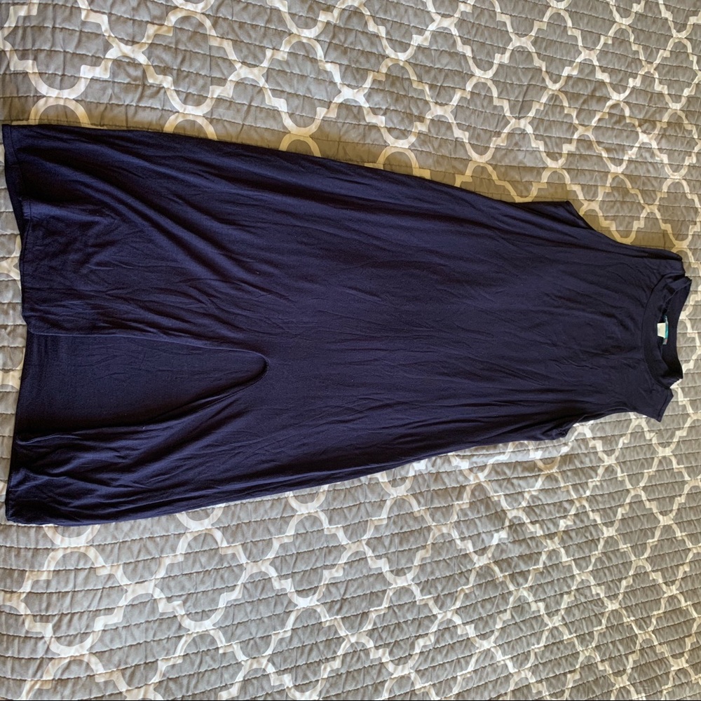 Blue dress